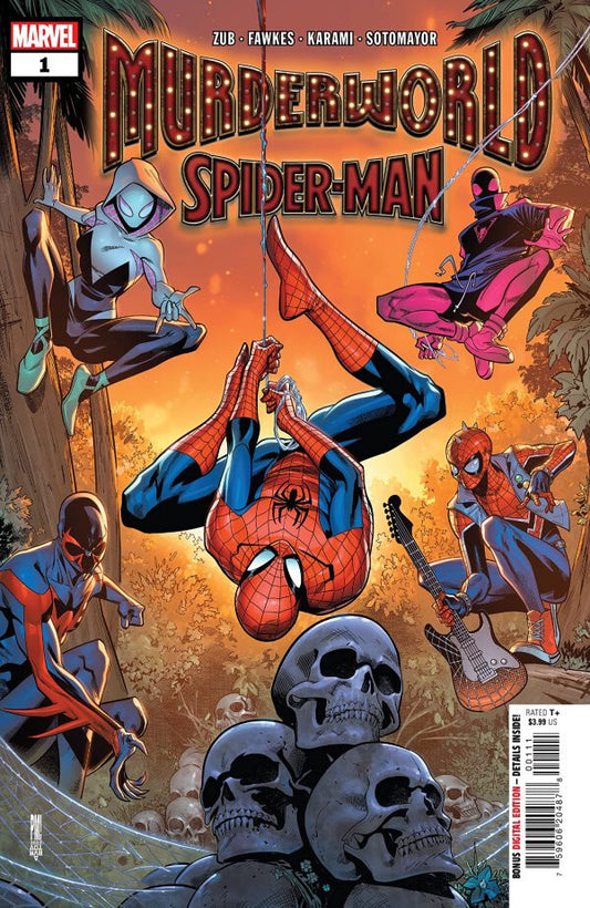 MURDERWORLD SPIDER-MAN #1 MAIN COVER MARVEL COMICS 2022