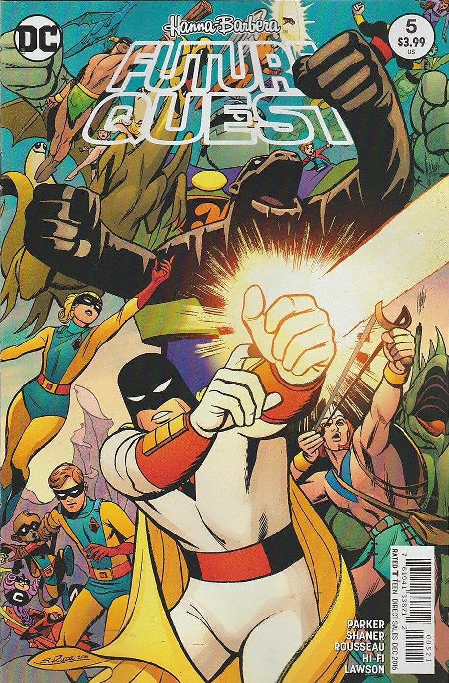 FUTURE QUEST #5 VARIANT DC COMICS 2016 SPACE GHOST HERCULOIDS NM 1ST PRINT