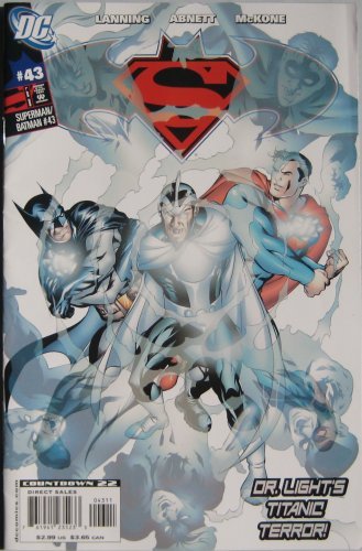 SUPERMAN/BATMAN #43 LATE JANUARY 2008 LANNING ABNETT MCKONE NM 0