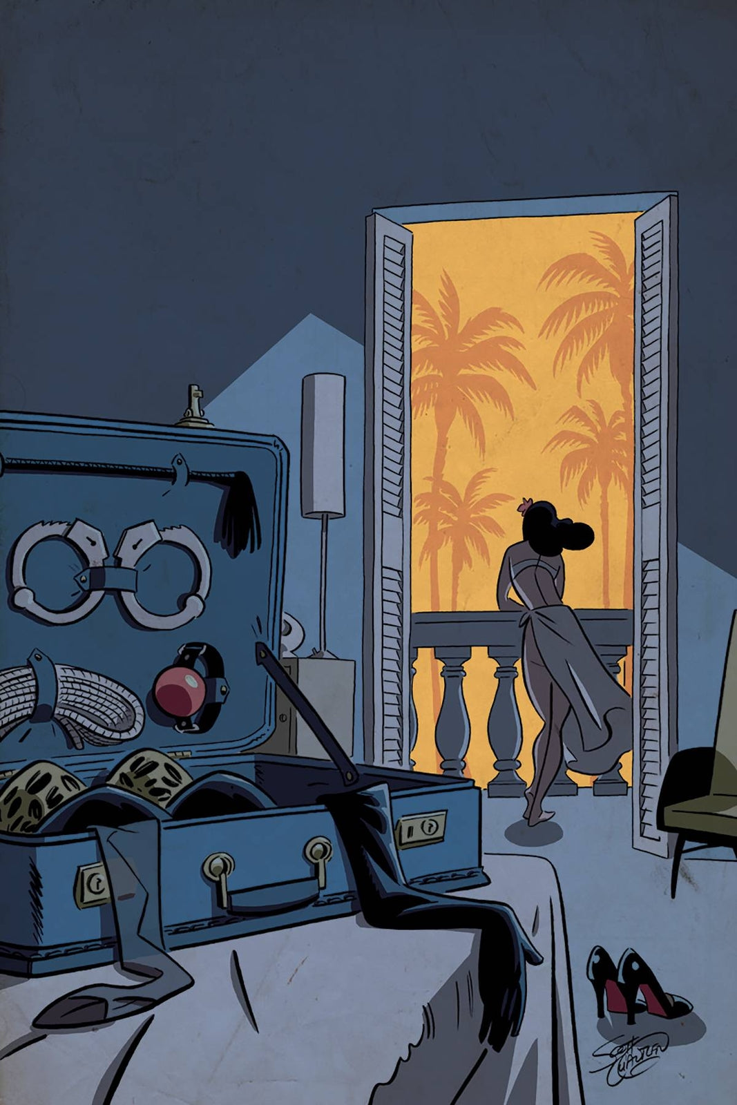 BETTIE PAGE #8 COVER F 30 COPY CHANTLER VIRGIN VARIANT DYNAMITE NM