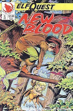 ELFQUEST: NEW BLOOD EDITION#5 WARP NM 1ST PRINT