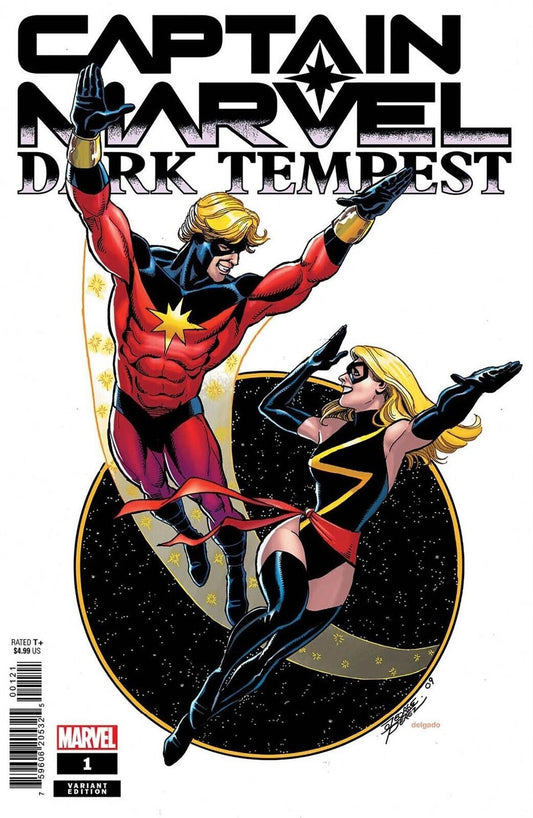 CAPTAIN MARVEL DARK TEMPEST #1 PEREZ VARIANT COVER VFN/NM MARVEL 2022