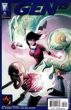 GEN 13 #28 DEFILE SCOTT BEATTY RUSSELL UTLEY MIKE HUDDLESTON BEN NM 1ST PRINT