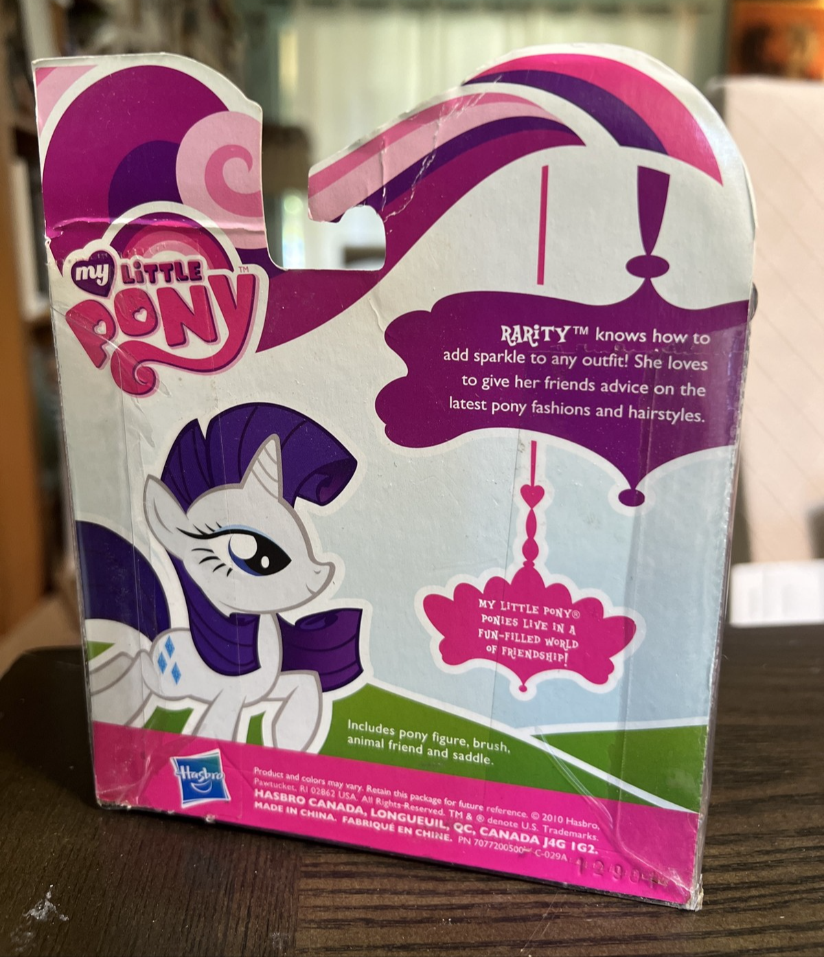Rarity G4 Unicorn - NEW - My Little Pony Friendship is Magic - Blue Bird, Saddle