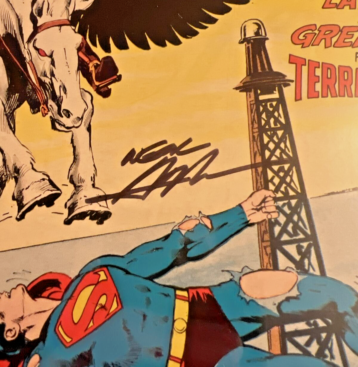 SUPERMAN #249 CGC 8.5 SIGNATURE SERIES NEAL ADAMS COVER signed 7/21/2013