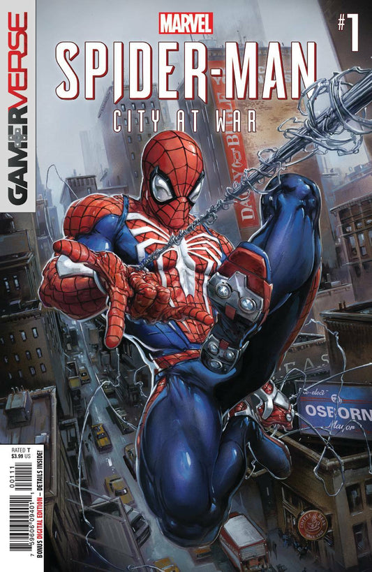 SPIDER-MAN CITY AT WAR #1 MAIN COVER MARVEL NM 1ST PRINT 2019