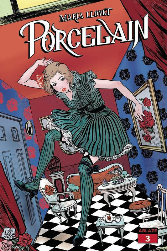 MARIA LLOVET PORCELAIN #3 NM 1ST PRINT COVER B ABLAZE 2021
