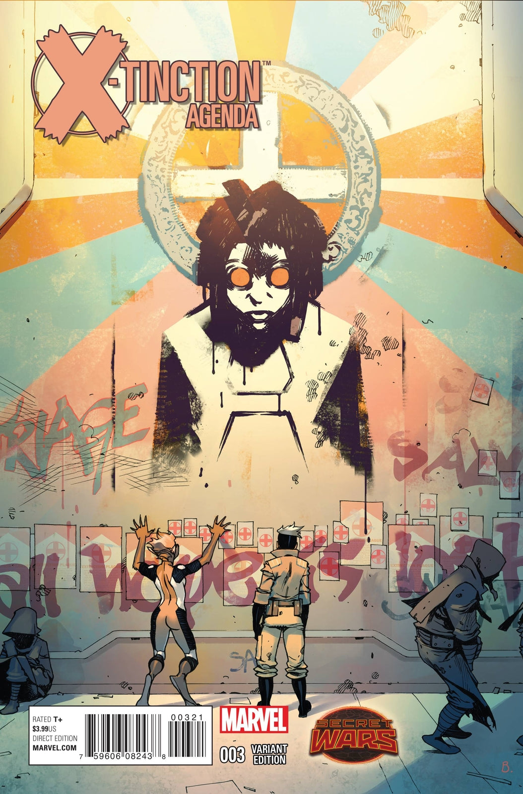 X-TINCTION AGENDA #3 BENGAL VARIANT 2016 MARVEL NM 1:25