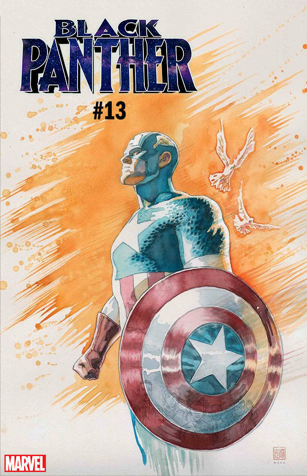 BLACK PANTHER #13 MACK MARVELS 25TH TRIBUTE VARIANT MARVEL NM 1ST PRINT 2019