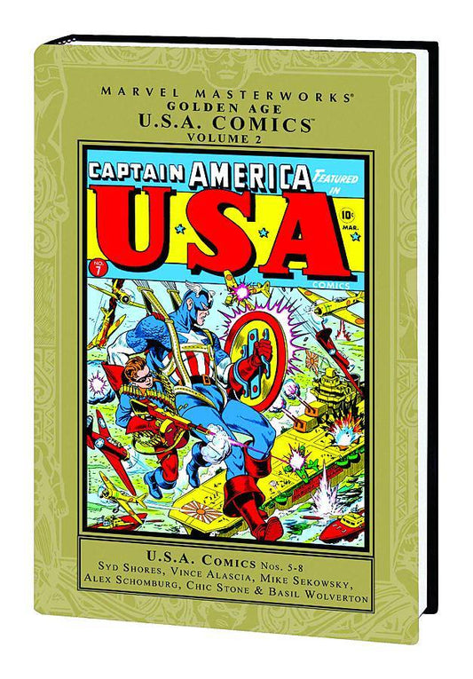 MARVEL MASTERWORKS GOLDEN AGE USA COMICS VOL 2 HARDCOVER CAPTAIN AMERICA BUCKY