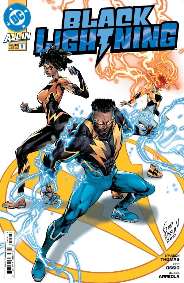 BLACK LIGHTNING #1 NM 1ST PRINT MAIN COVER DC COMICS 2024