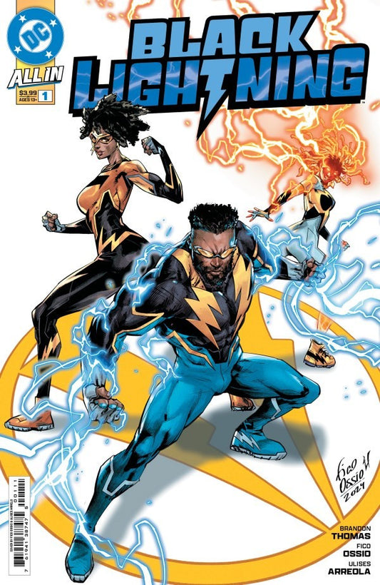 BLACK LIGHTNING #1 NM 1ST PRINT MAIN COVER DC COMICS 2024