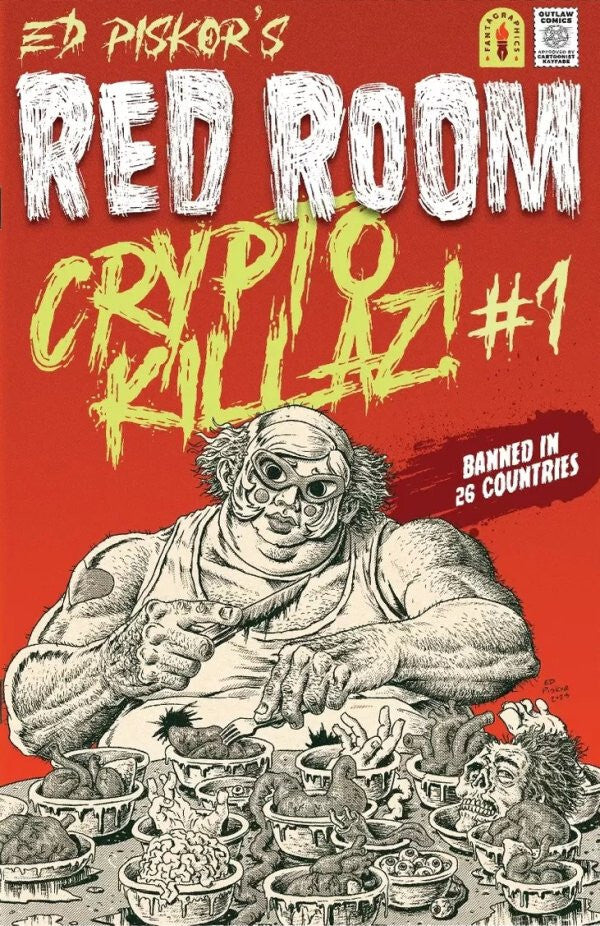 RED ROOM CRYPTO KILLAZ #1 NM 1ST PRINT MAIN COVER FANTAGRAPHICS 2023