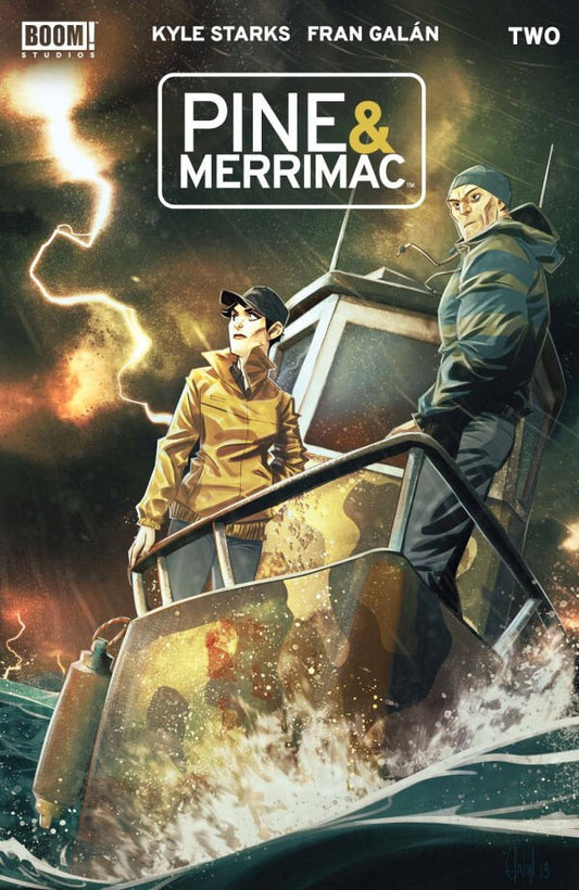PINE AND MERRIMAC #2 MAIN COVER NM 1ST PRINT BOOM! STUDIOS 2024