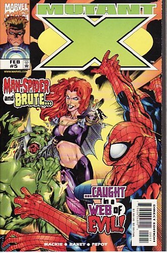 MUTANT X VOL. 1 #5 FEBRUARY 1999 NM 1ST PRINT