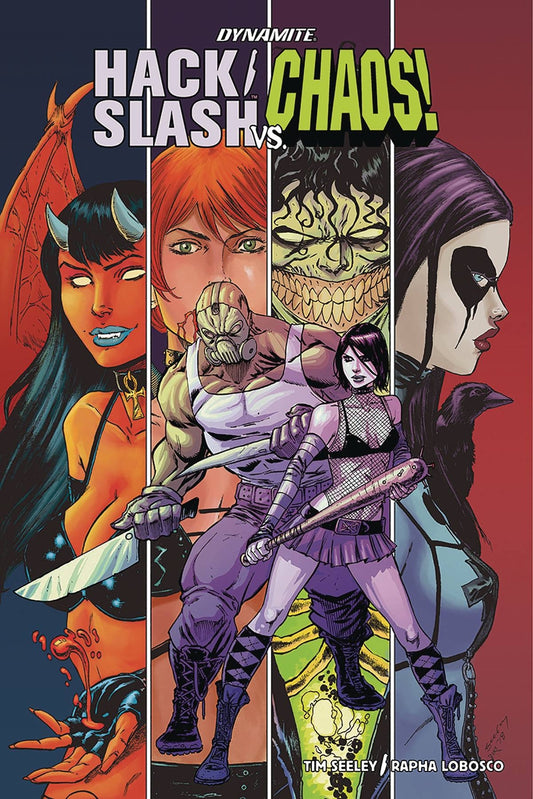 HACK SLASH VS CHAOS #1 COVER A SEELEY DYNAMITE NM 1ST PRINT 2018