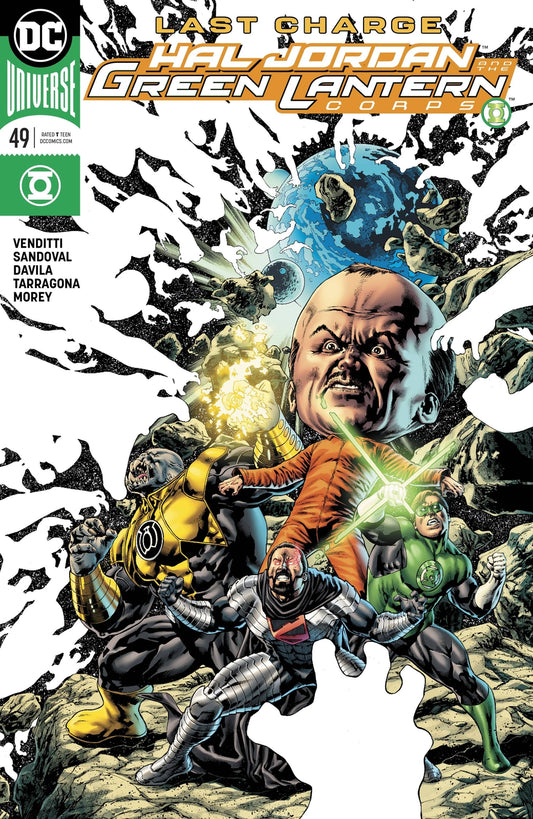 HAL JORDAN AND THE GREEN LANTERN CORPS #49 MAIN COVER DC NM