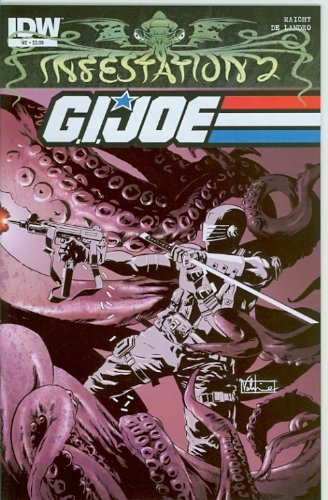 INFESTATION 2: G.I. JOE #2 NM 1ST PRINT