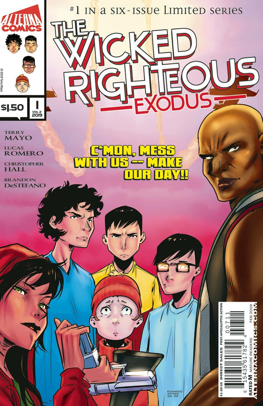WICKED RIGHTEOUS VOL 2 #1 ALTERNA VF/NM 1ST PRINT 2019