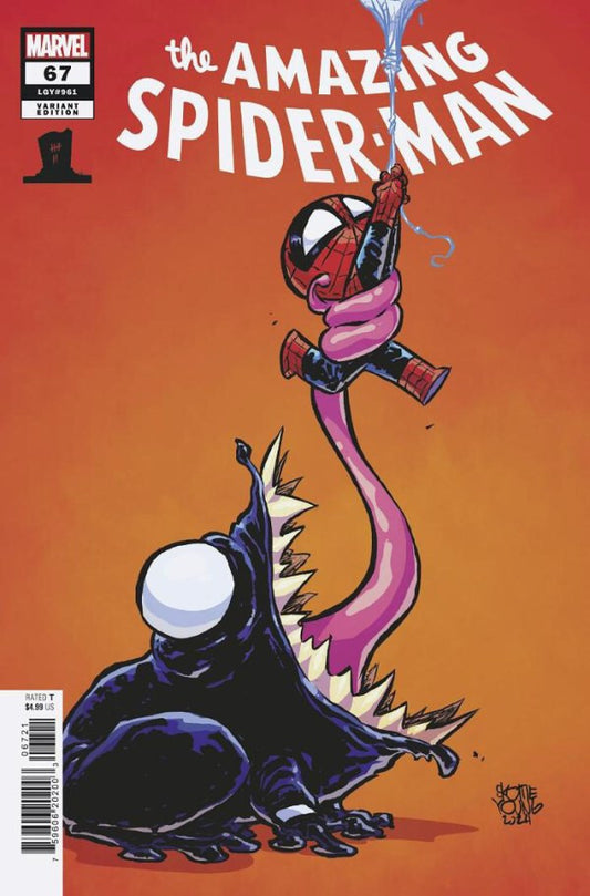 AMAZING SPIDER-MAN #67 NM 1ST PRINT SKOTTIE YOUNG VARIANT MARVEL COMICS 2025