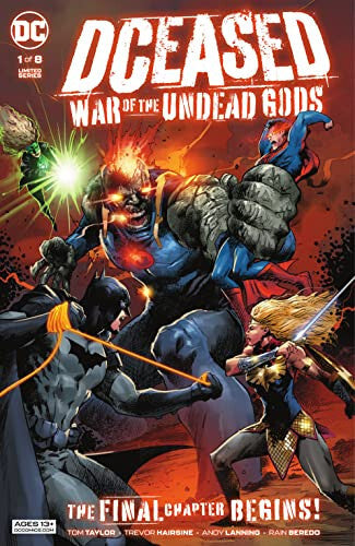 DCEASED WAR OF THE UNDEAD GODS #1 DC COMICS MAIN COVER 2022 NM
