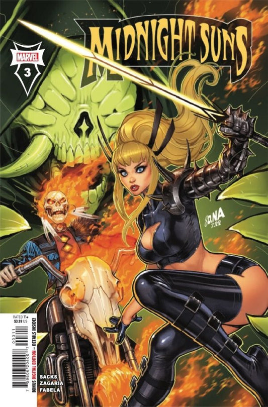 MIDNIGHT SUNS #3 MAIN COVER 1ST PRINT MARVEL COMICS 2022 NM