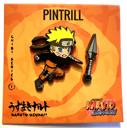 PINTRILL NARUTO UZUMAKI CHIBI PIN COLLECTIBLE NEW