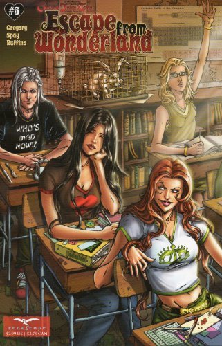 ESCAPE FROM WONDERLAND #5 RAVEN GREGORY DAN LEISTER - B NM 1ST PRINT