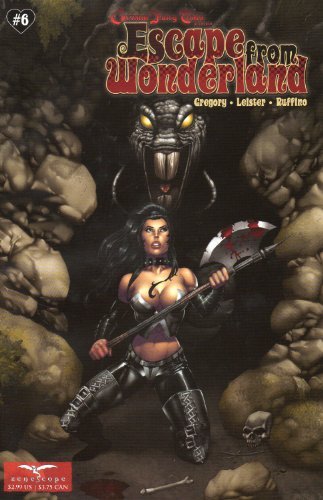 ESCAPE FROM WONDERLAND #6 RAVEN GREGORY RICH BONK NM 1ST PRINT