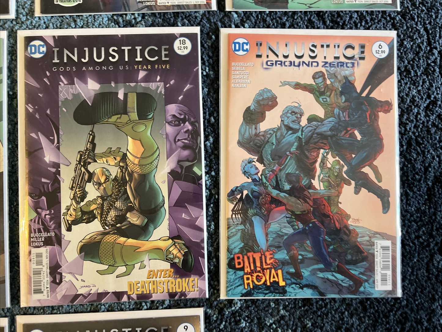 INJUSTICE GODS AMONG US GROUND ZERO LOT 27 ISSUES HIGH GRADE ALL NM- TO NM