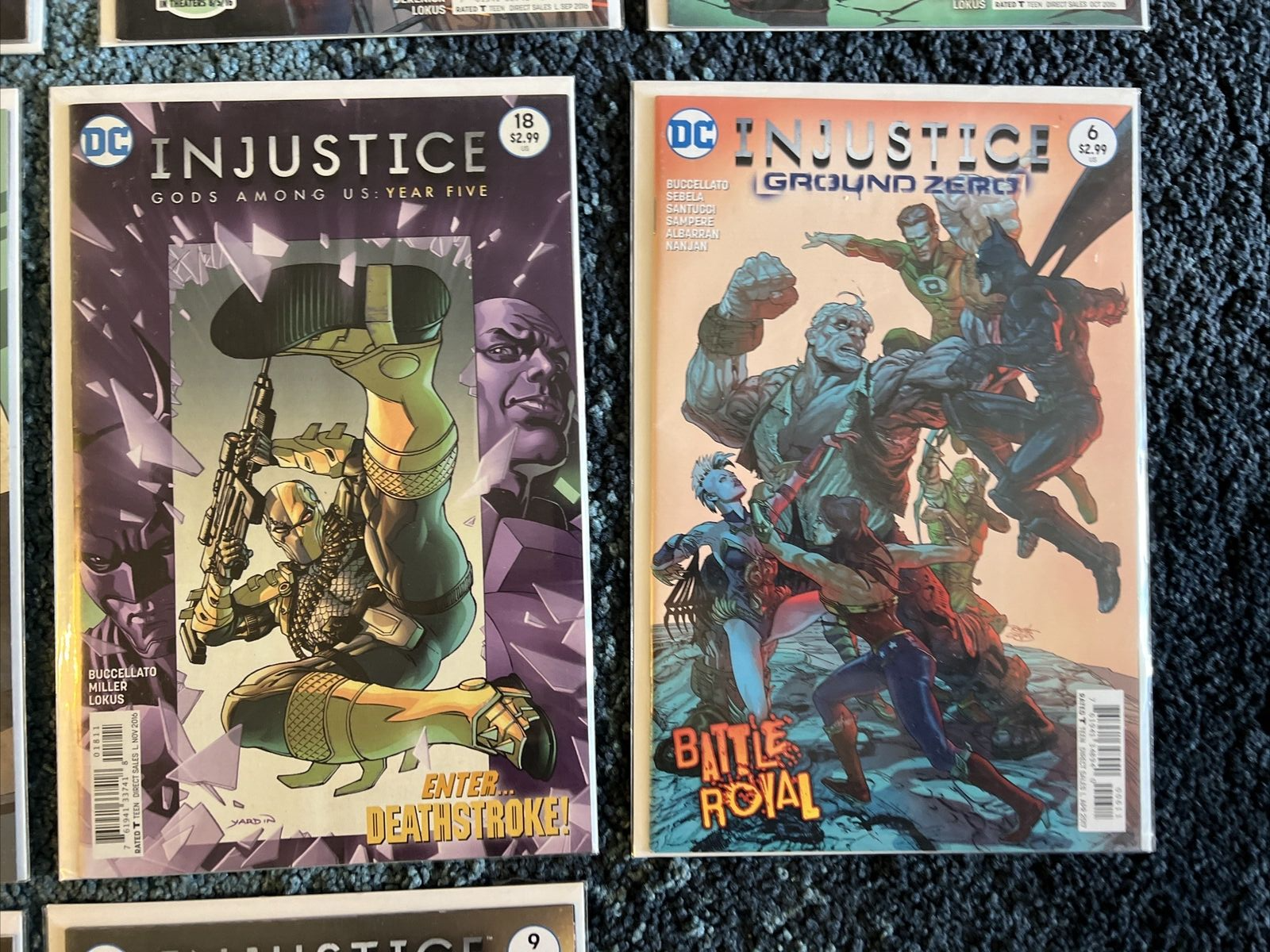INJUSTICE GODS AMONG US GROUND ZERO LOT 27 ISSUES HIGH GRADE ALL NM- TO NM