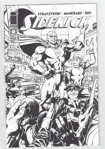 SIDEKICK #1 IMAGE EXPO VARIANT EDITION J. MICHAEL STRACZYNSKI; TOM NM 1ST PRINT
