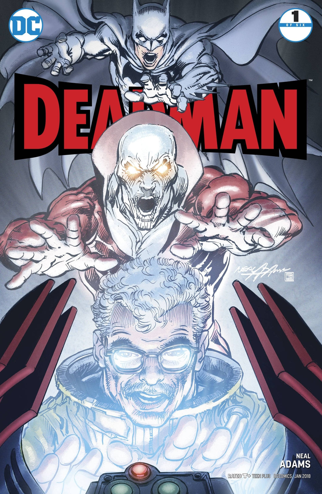 DEADMAN #1 GLOW IN THE DARK VARIANT EDITION NEAL ADAMS NM
