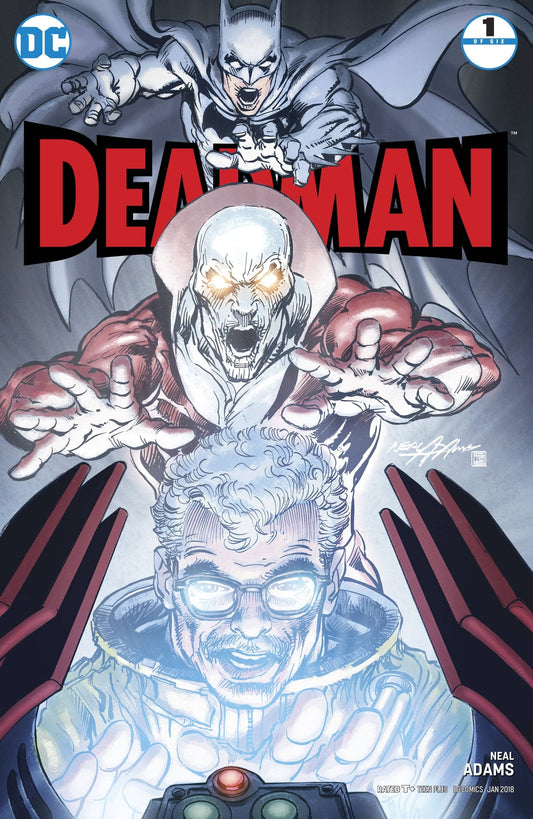 DEADMAN #1 GLOW IN THE DARK VARIANT EDITION NEAL ADAMS NM