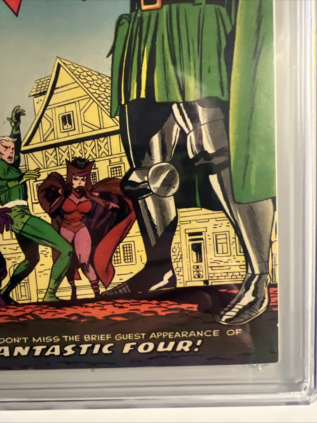 AVENGERS #25 CGC 9.2 DR DOOM 1966 SILVER AGE MARVEL KIRBY COVER WHITE PAGES