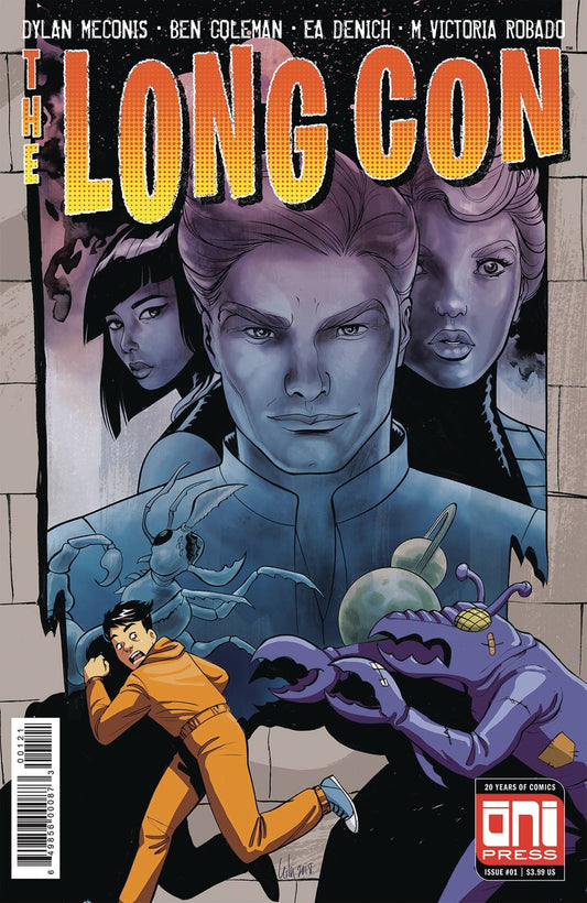 LONG CON #1 COVER B DEL DUCA VARIANT ONI PRESS INC. NM