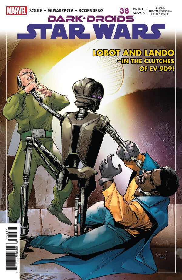 STAR WARS #38 MAIN COVER NM "DARK DROIDS" 1ST PRINT MARVEL COMICS 2023
