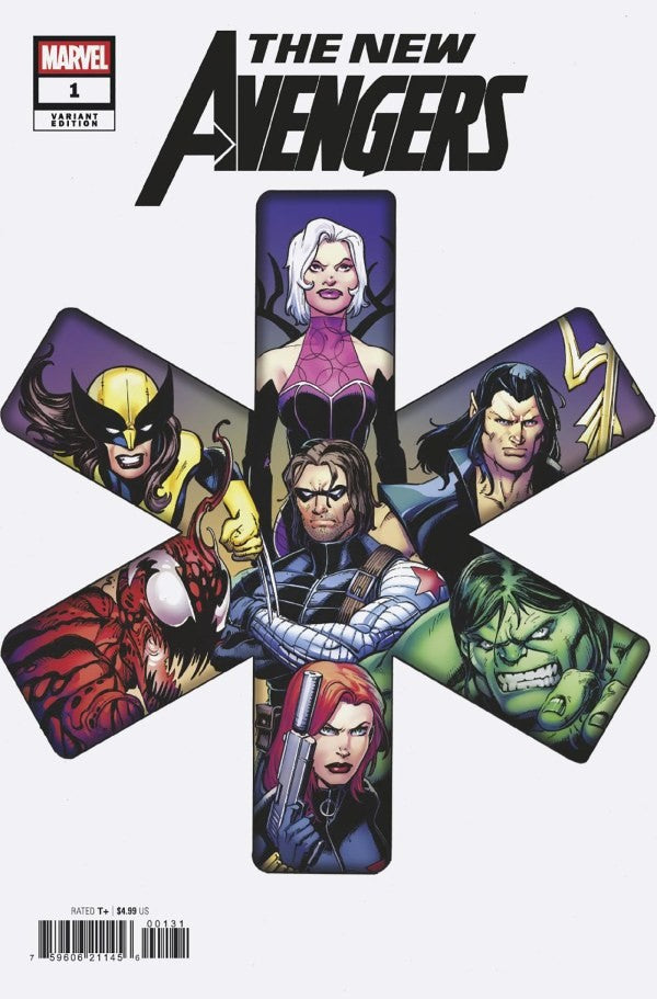 NEW AVENGERS #1 NM 1ST PRINT BAGLEY VARIANT MARVEL COMICS 2025