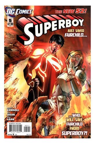SUPERBOY # 5 DC COMIC MAR 2012 THE NEW 52 SERIES  NM 1ST PRINT