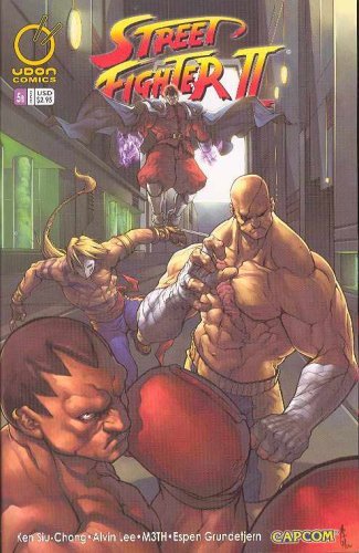 STREET FIGHTER II #5 COVER B KEN SIU-CHONG & ALVIN LEE NM 1ST PRINT