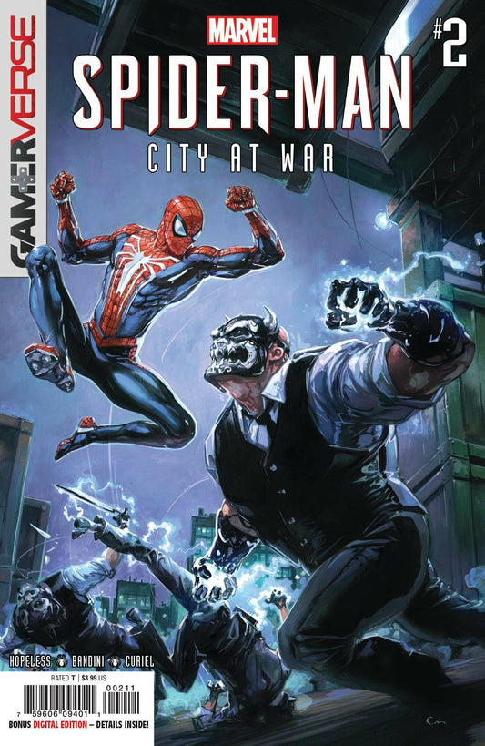 SPIDER-MAN CITY AT WAR #2 MAIN COVER MARVEL COMICS NM 1ST PRINT 2019