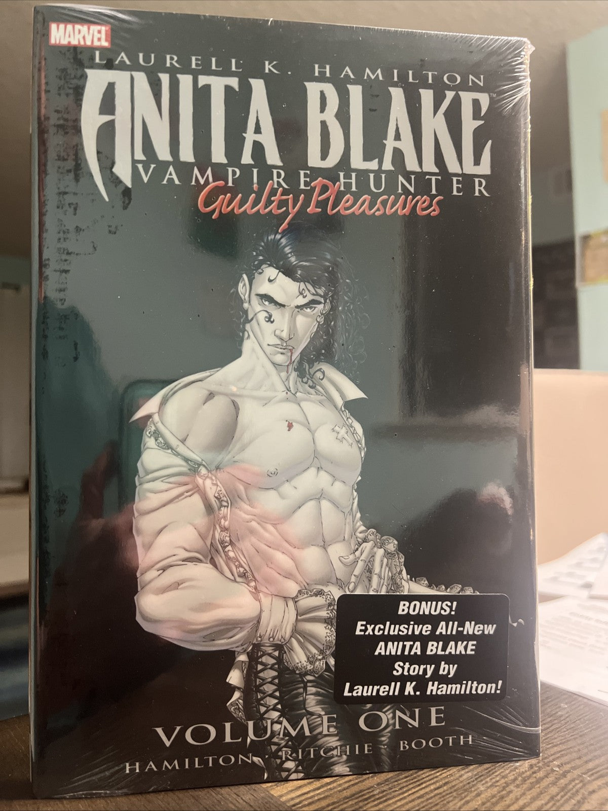 ANITA BLAKE VAMPIRE HUNTER GUILTY PLEASURES MARVEL HARCOVER STILL SEALED 2007 NM