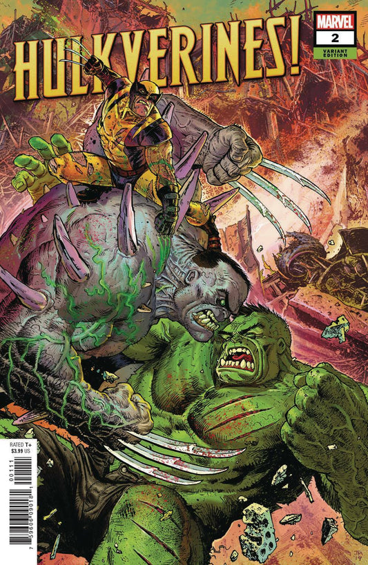 HULKVERINES #2 MOORE VARIANT MARVEL NM 1ST PRINT 2019