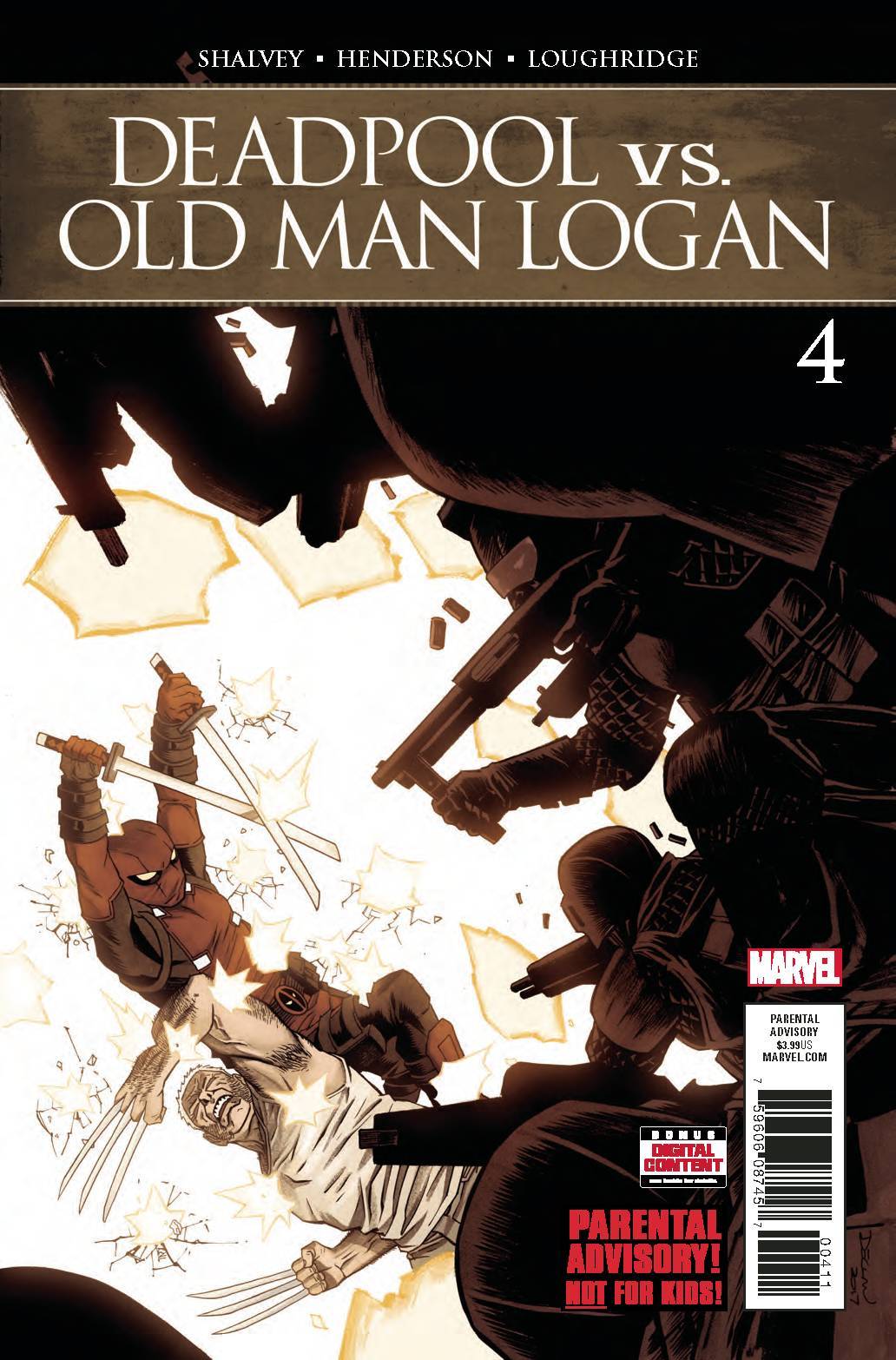 DEADPOOL VS OLD MAN LOGAN #4 OF 5 MARVEL COMICS NM