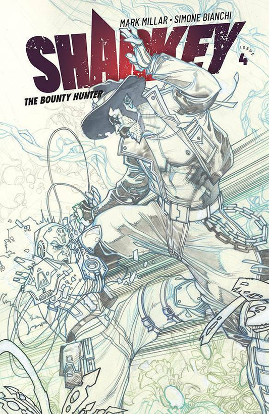 SHARKEY BOUNTY HUNTER #4 COVER B SKETCH BIANCHI IMAGE COMICS NM 1ST PRINT 2019