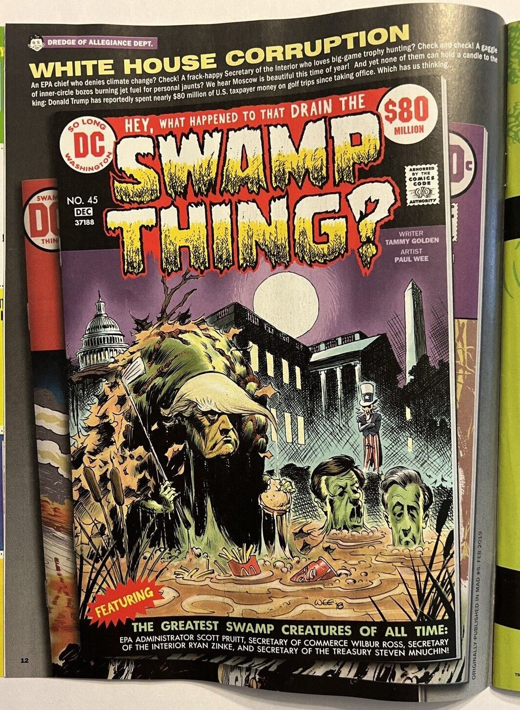 MAD MAGAZINE #40 OCT 2024 20 PAGES NEW MATERIAL TRUMP KAMALA JD VANCE TIM WALZ