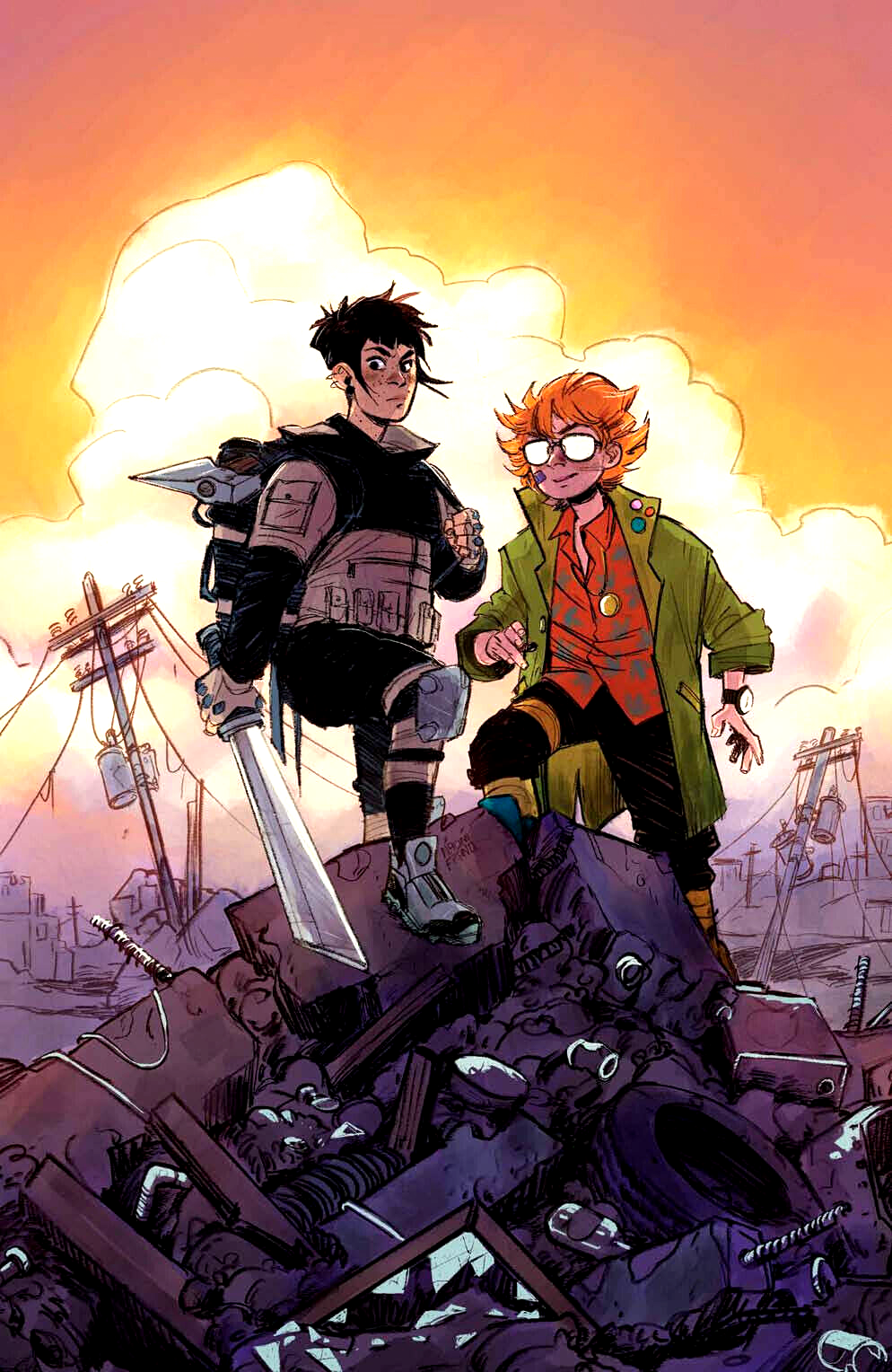 ONCE UPON A TIME AT END OF WORLD #1 LCSD 2022 FOIL VARIANT EDITION NM