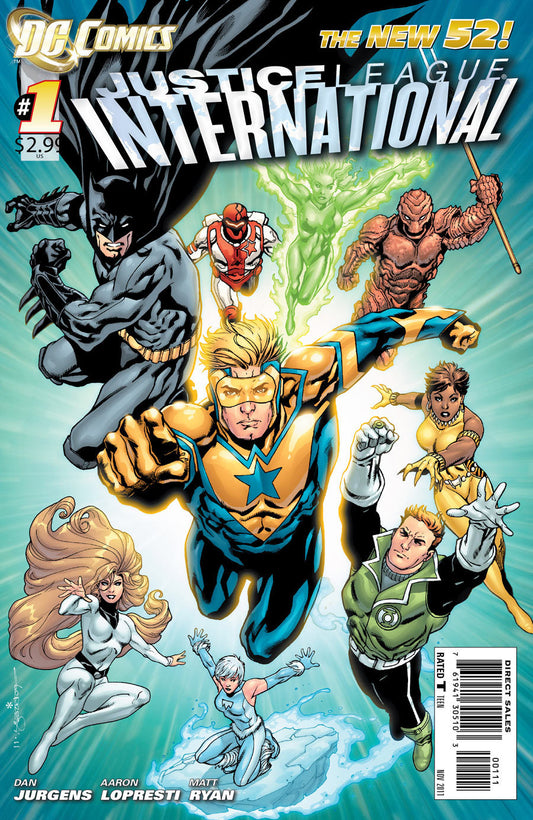 JUSTICE LEAGUE INTERNATIONAL #1 DC NEW 52 NM