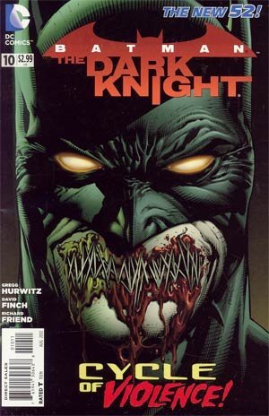 BATMAN DARK KNIGHT VOL 2 #10 GREGG HURWITZ DC NM 1st PRINT