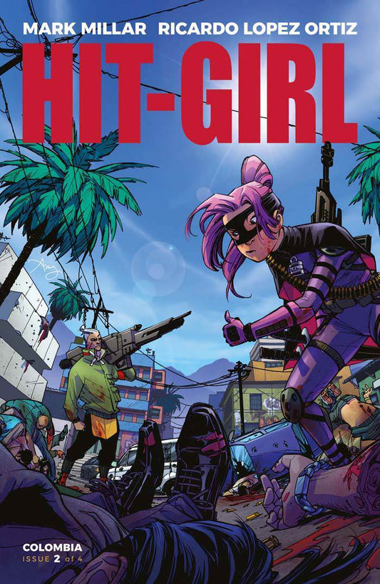 HIT-GIRL #2 COVER A REEDER  IMAGE NM